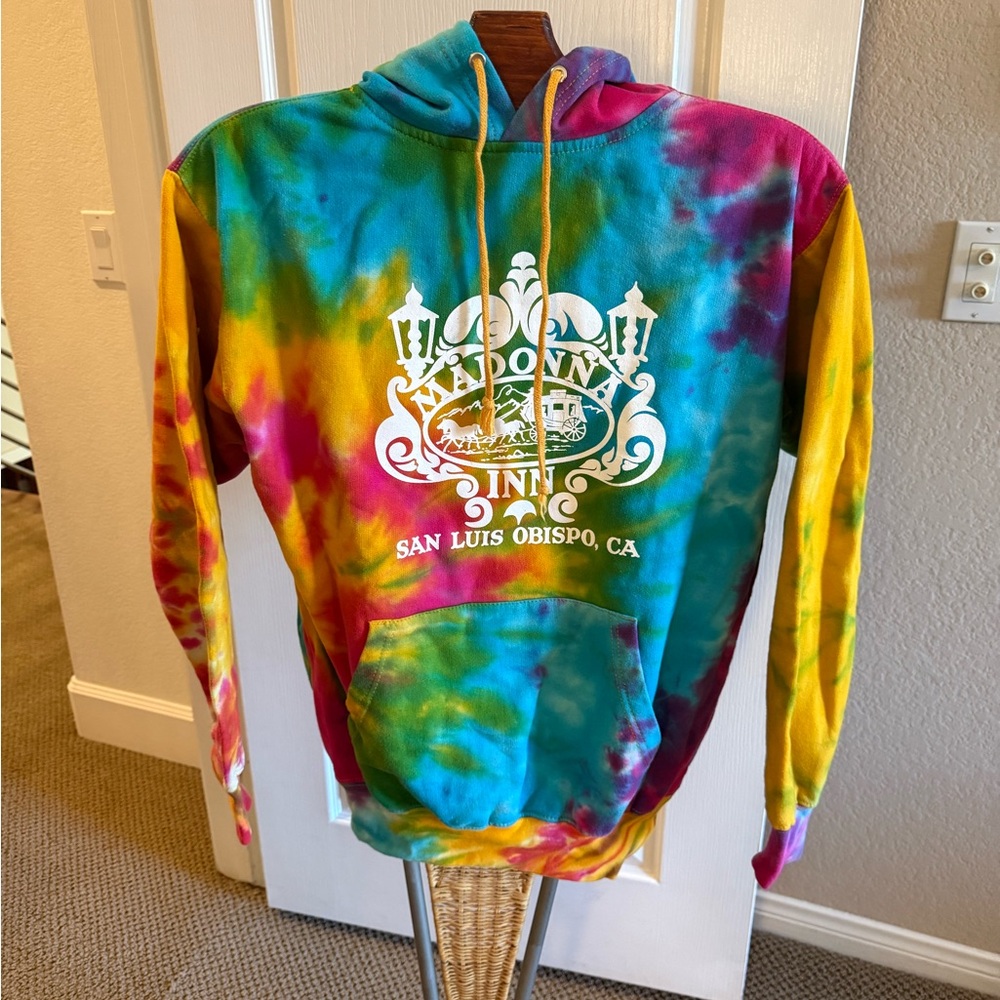 Madonna Inn Multicolor Tie-Dye Hoodie